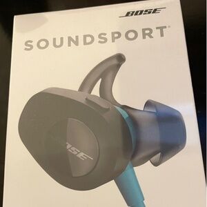 Bose SoundSport Wireless, Sweat Resistant, In-Ear Headphones, Aqua